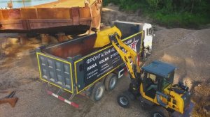 НОВАЯ ISKRA ZL15G.  ТЕХНИКА МЕЧТЫ, погрузчик за миллион делает тяжелую работу. Погрузчик Искра 15G