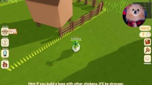 Я СТАЛА КУРОЧКОЙ В РОБЛОКС ! СТРОЮ ДОМ ЧТОБЫ ВЫЖИТЬ И СПАСТИ СВОИХ ДЕТОК В ROBLOX