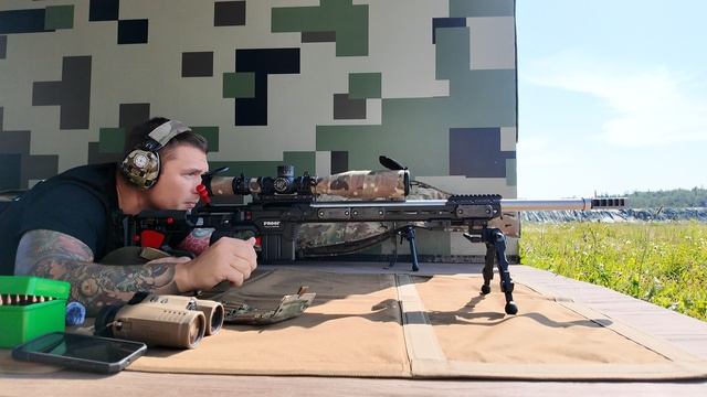Стандартная тренировка.
Винтовки  - ProofResearch 6,5CRM и AI AXMC .338LM