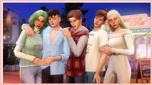 Старшеклассники 🤘🏻 | Sims 4 CAS