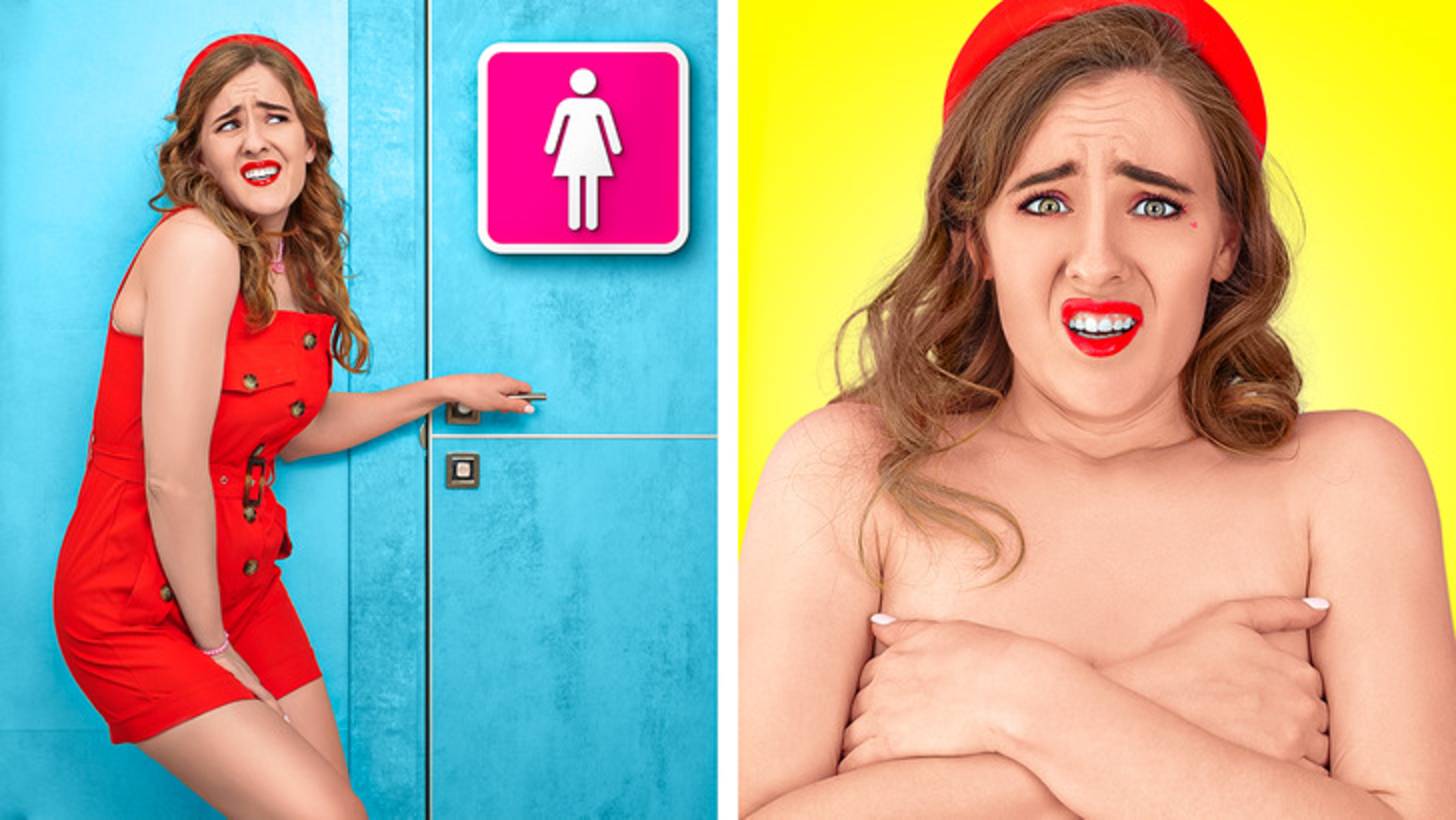 🙈 Типичные проблемы девушек 😅 смешные моменты от 123 GO! смотреть онлайн