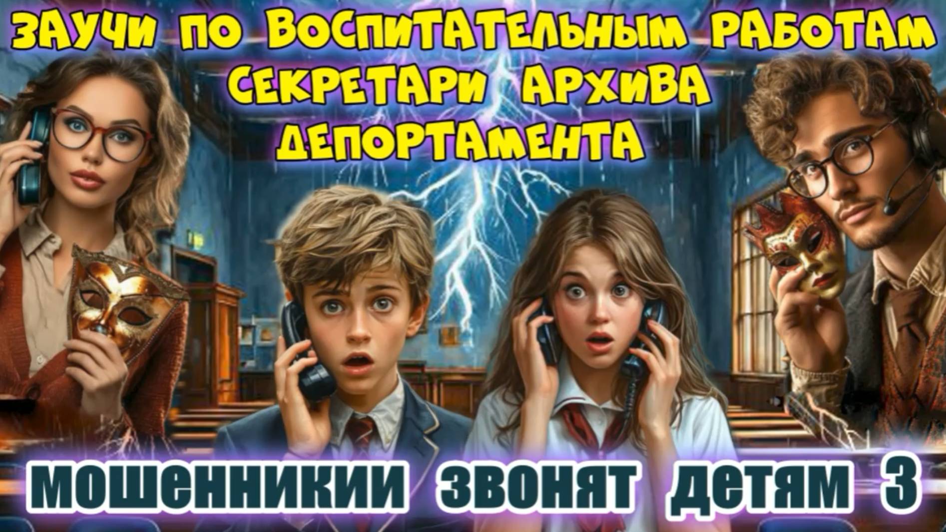 ♨️😱МОШЕННИКИ СКОРО БУДУТ ЗВОНИТЬ В ЯСЛИ ДЕТЯМ👺ВЫПУСК 3 смотреть онлайн