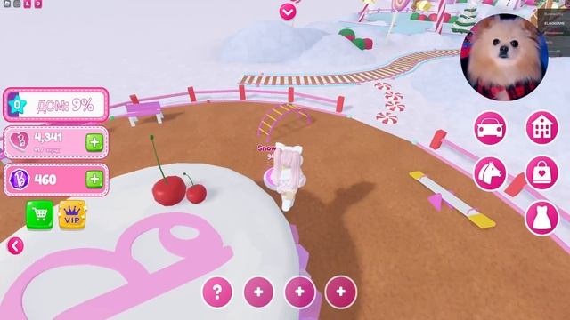 СТРОЮ ПРЯНИЧНЫЙ ДОМИК БАРБИ В РОБЛОКС ! Barbie DreamHouse Tycoon смотреть онлайн