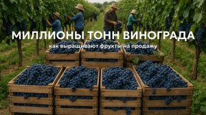 Как собрать миллион тонн винограда? 🍇