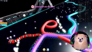 СЛИЗАРИО В РОБЛОКС или стала ЧЕРВЯКОМ в роблоксе | Wormface roblox | Slitherio в Роблоксе