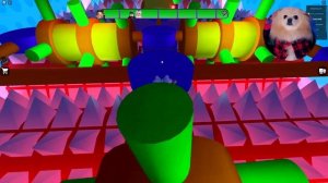 ПОБЕГ ИЗ ДЕТСКОГО САДИКА В РОБЛОКС ! ГИГАНТСКИЙ СЛАЙМ НЯНЬКА БЕЖИТ ЗА МНОЙ В ROBLOX