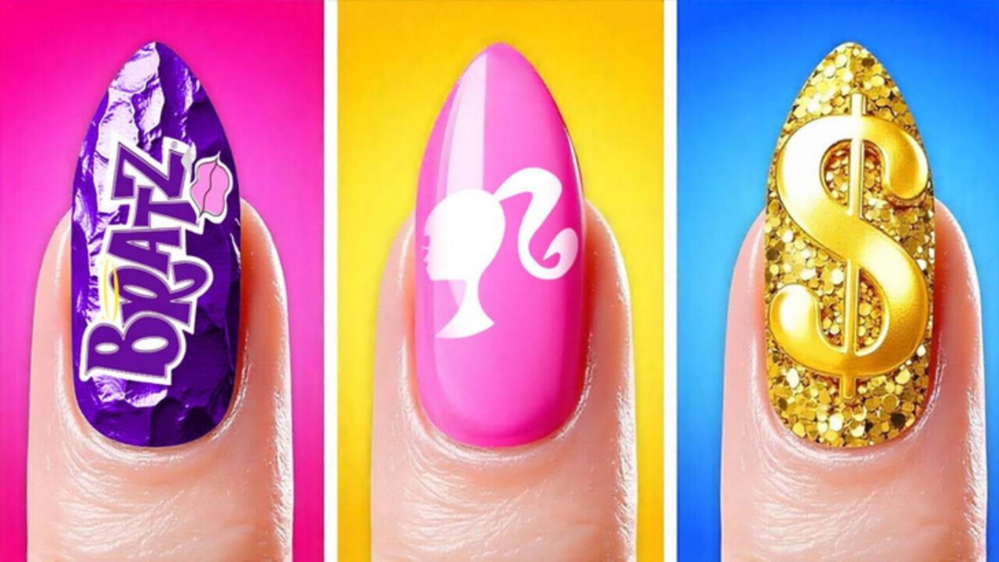 😱 Грязной Барби нужна помощь! 💅 лайфхаки для спасения внешности смотреть онлайн