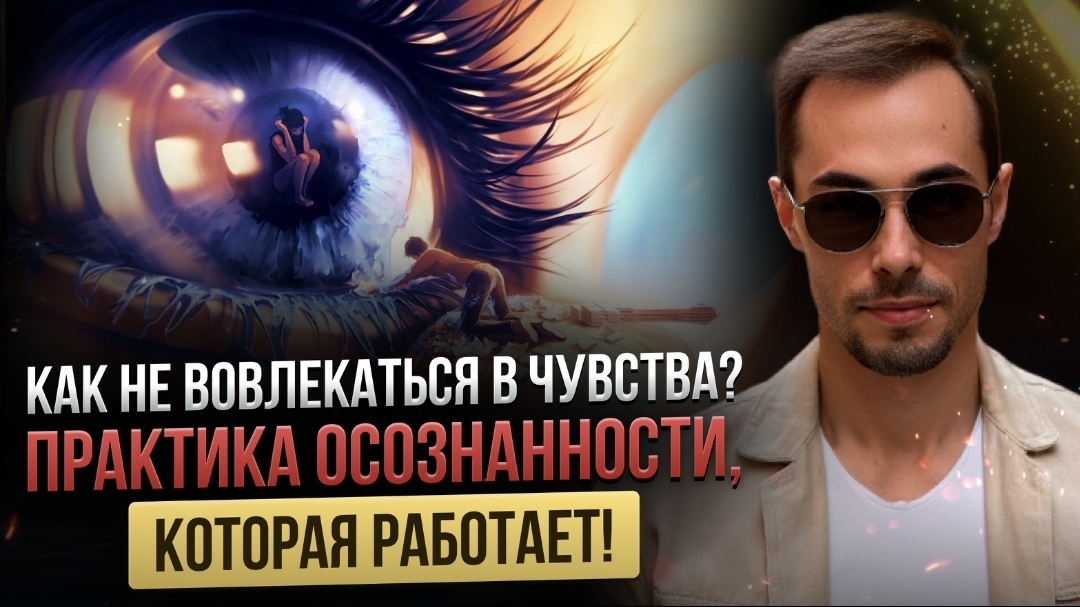 КАК НЕ ВОВЛЕКАТЬСЯ В ЧУВСТВА? Практика Осознанности, которая РАБОТАЕТ! смотреть онлайн
