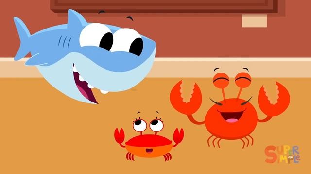 I_see_something_Blue_Funny_Shark_Song_Colors_English_цвета_на_английском смотреть онлайн