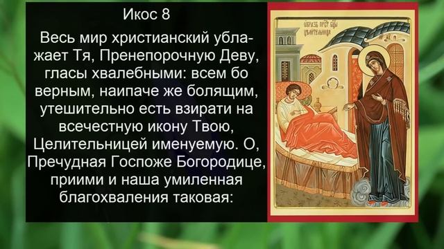 АКАФИСТ ЦЕЛИТЕЛЬНИЦЕ смотреть онлайн