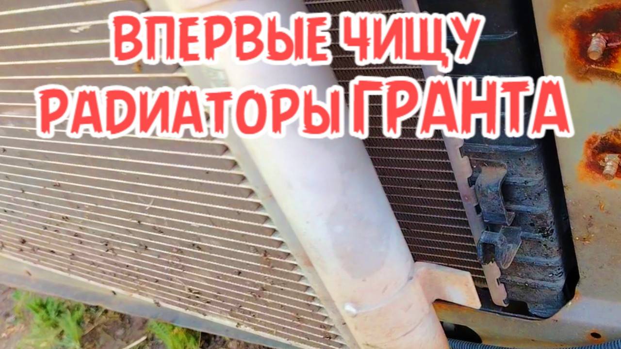 первая чистка радиаторов гранта за 4 года смотреть онлайн