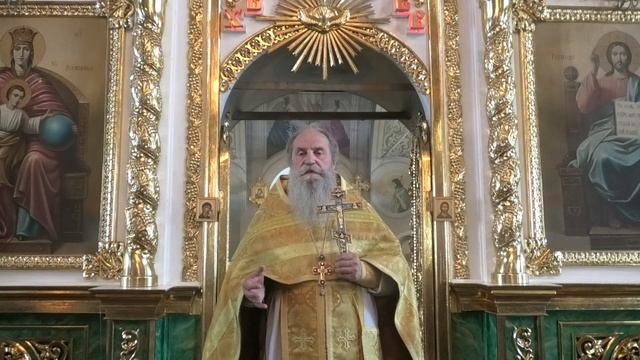 Проповедь отца Павла. Неделя 6-я по Пятидесятнице. 20.07.25 смотреть онлайн