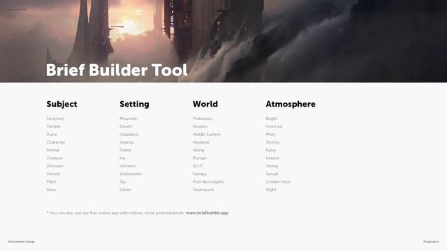 Brief Builder Tool