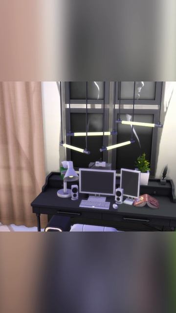 Угловая спальня #sims4 #симс #снежок #строительство смотреть онлайн