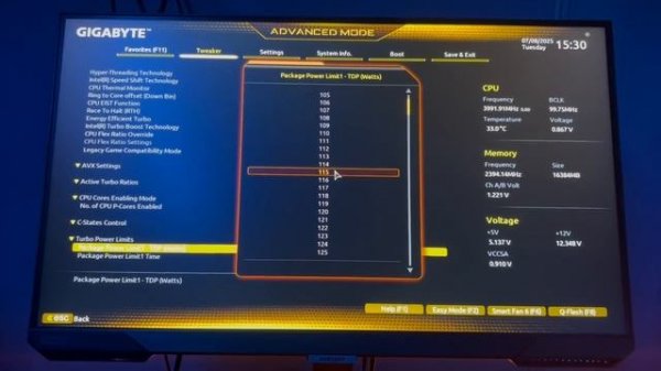 Gigabyte настройка BIOS