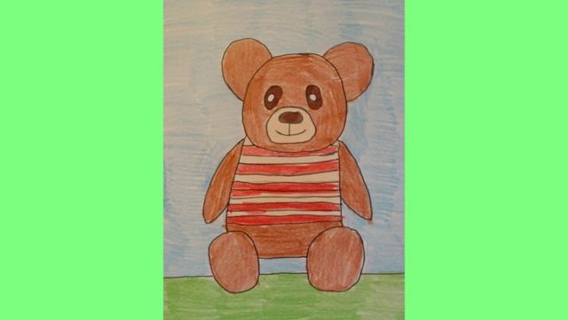 Мишки мои рисунки ! смотреть онлайн