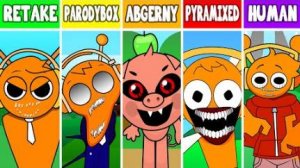 Incredibox Sprunki Подборка ВСЕХ Скримеров | NORMAL VS. HORROR