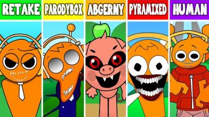 Incredibox Sprunki Подборка ВСЕХ Скримеров | NORMAL VS. HORROR