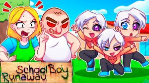 😨 Майнкрафт но Я Клонировал Себя и Затроллил ЗЛЫХ РОДИТЕЛЕЙ в SCHOOLBOY RUNAWAY