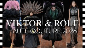 ✔️ VIKTOR & ROLF (Виктор-энд-Рольф) коллекция Haute Couture в Париже