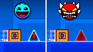 Я прошёл Geometry Dash с БЕЗУМНЫМИ ХИТБОКСАМИ