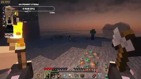 100 ДНЕЙ НА ХОРРОР СБОРКЕ СТРИМ Майнкрафт 1часть смотреть онлайн