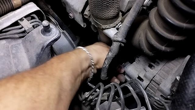 Снятие генератора 4M40 DELICA