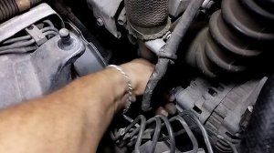 Снятие генератора 4M40 DELICA