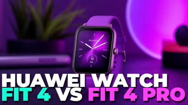 ⌚ Huawei Watch Fit 4 VS Fit 4 Pro — что выбрать в 2025? Полное сравнение и обзор функций!