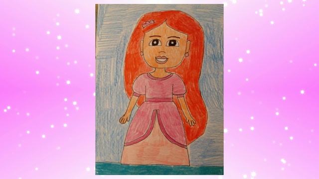 Принцы и принцессы мои рисунки ! смотреть онлайн