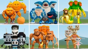 КАКОЙ БОСС СИЛЬНЕЕ UDIN DIN DIN DUN TUNG TUNG SAHUR ITALIAN BRAINROT В ИГРЕ GARRYS MOD