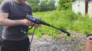 GEARCON. Самая мощная аккумуляторная автомойка на 420вт с бесщёточным двигателем.
