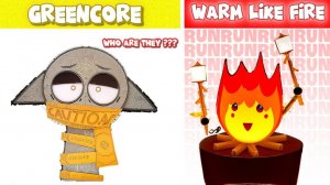 UPDATE! SPRUNKI🔥 | WARM LIKE FIRE vs GREENCORE! 🌱 СТИХИЙНЫЙ КОНФЛИКТ!
