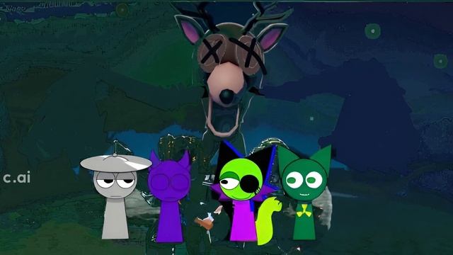 АЦИД,Токс,Клукр и Рон прожили 99 ночей в лесу!(Roblox) смотреть онлайн