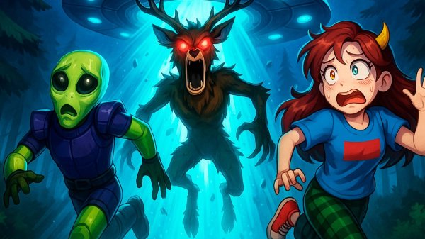 😱99 НОЧЕЙ в ЛЕСУ за ИНОПЛАНЕТЯНИНА! в 99 Nights in the Forest в Роблокс