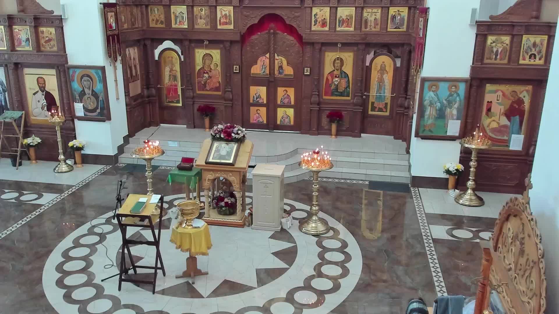 Богослужение в храме Космы и Дамиана 20.07.2025г. смотреть онлайн