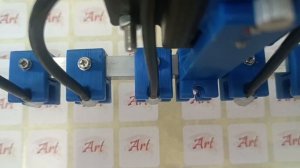 Станок КУПОЛ PRO  - заливает 104 купольных 3д наклеек за 1 минуту  - 8 каналов. Заказывайте!