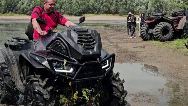 тест драйв Segway AT10 LXW MUD 2025 и обновленного AODES Pathcross ATV 1000 L MUD PRO EPS смотреть онлайн