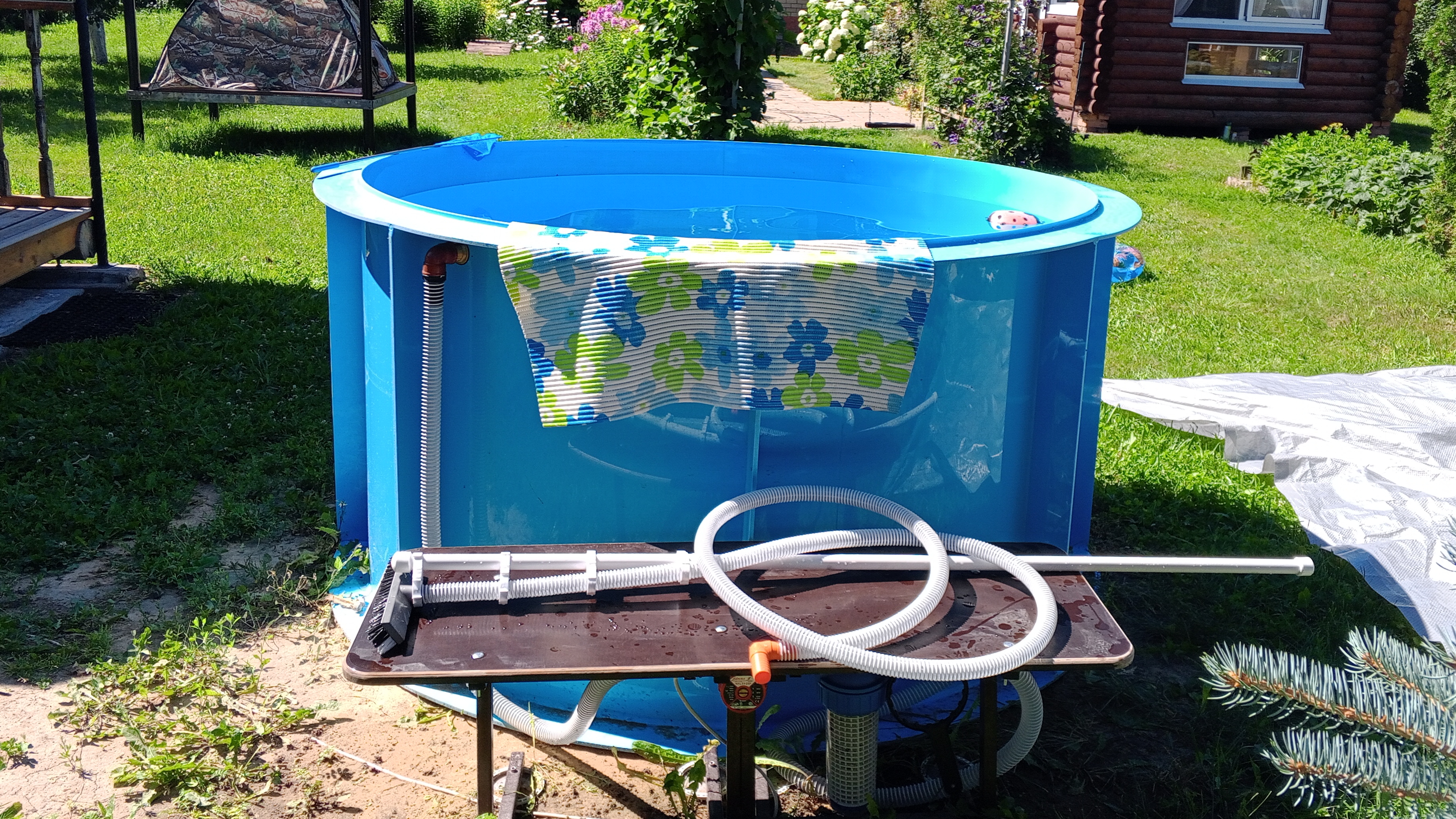 Насос-пылесос.