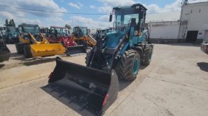 Как управлять фронтальным погрузчиком VOLNA 102