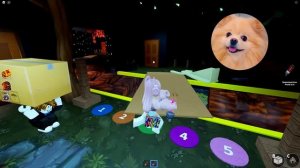 РАДУЖНЫЕ ДРУЗЬЯ СНОВА БЕГУТ ЗА НАМИ ! ВИКА ОБМАНУЛА МИТСЕРА БЛУ В ROBLOX | Rainbow Friends