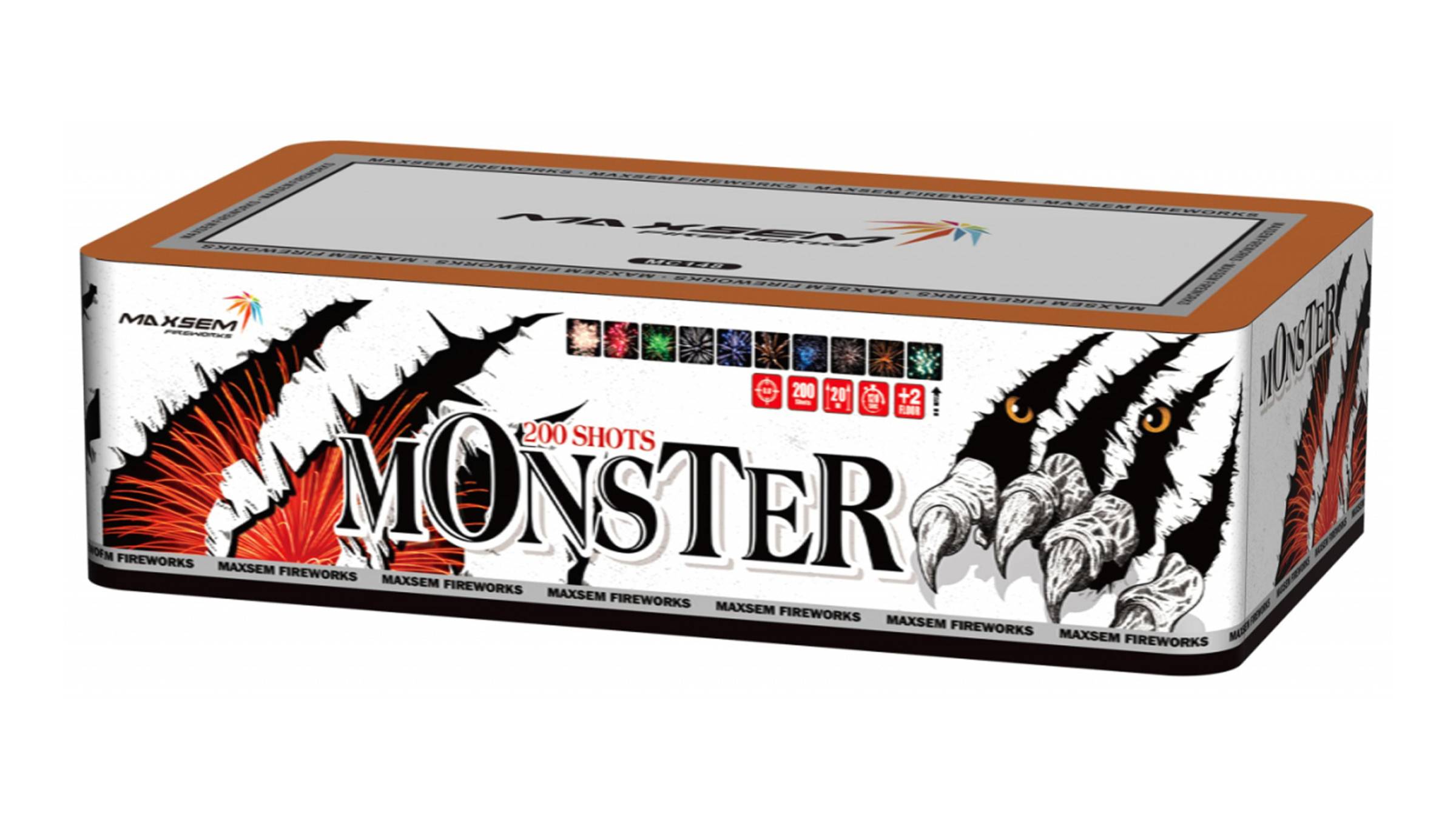 MC148 Салют "MONSTER" (0,8" х 200 залпов) "Maxsem" смотреть онлайн