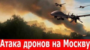 Москва под ударом. Ночной удар дронами по столице. Взрывы в Подмосковье. Новости на 20 июля
