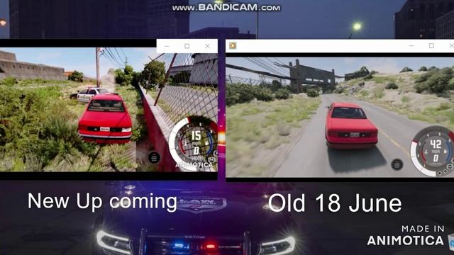 Beamng Drive Police Chase But It's Swapped Old Vs New