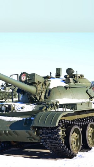 ГСВГ. Т-55 - прыжки!