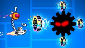 СМЕРТЕЛЬНАЯ СВЯЗЬ на СЛУЧАЙНЫХ ПОРТАЛАХ в Geometry Dash