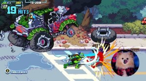 ЛЕЧУ НА СКЕЙТЕ ЗА МАШИНОЙ С МОНСТРАМИ ! TMNT Revenge - 2