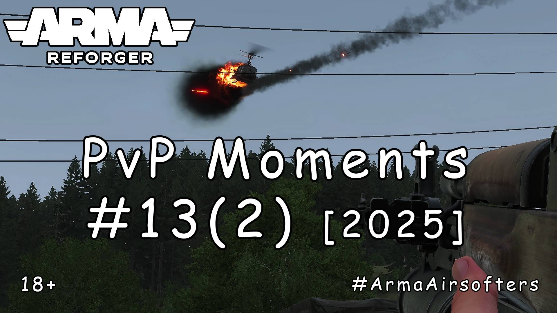 ARMA Reforger - PvP моменты #13 (2) - Вертолетопад [2025] смотреть онлайн