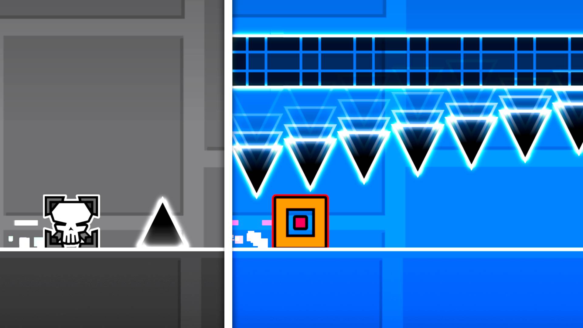 Я Затроллил Друга ЛОВУШКАМИ в БИТВЕ СТРОИТЕЛЕЙ Geometry Dash смотреть онлайн