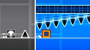 Я Затроллил Друга ЛОВУШКАМИ в БИТВЕ СТРОИТЕЛЕЙ Geometry Dash
